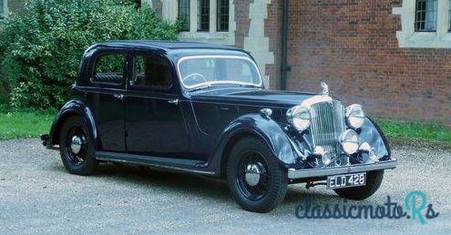 1938' Rover P2 20Hp Sports Saloon photo #2