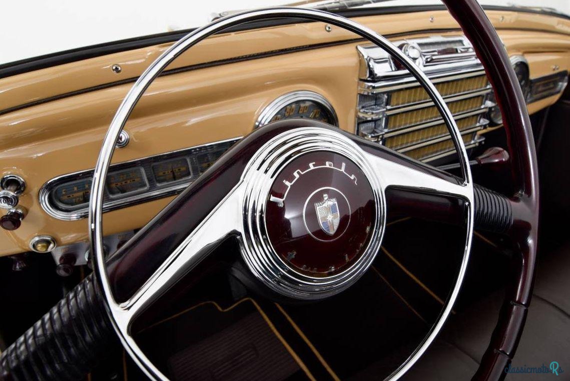 1948' Lincoln Continental Convertible V12 / photo #4