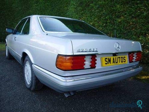 1988' Mercedes-Benz 420 W126 420 Sec photo #4