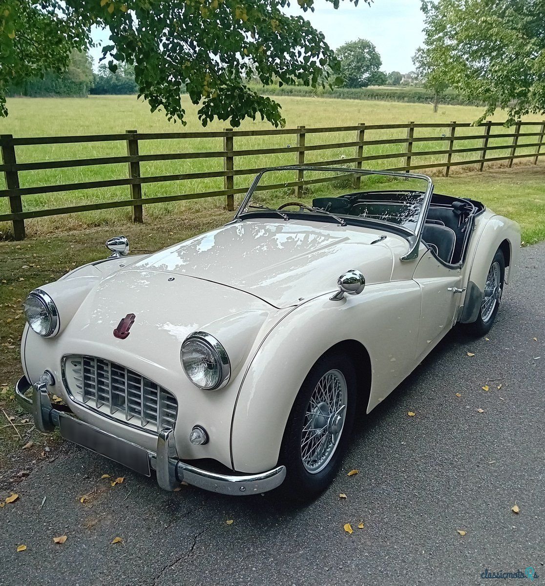 1958' Triumph TR3 photo #3