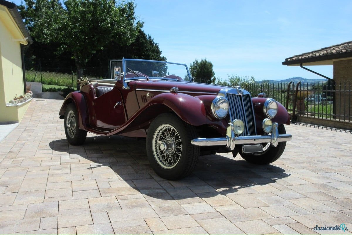1954' MG TF photo #1