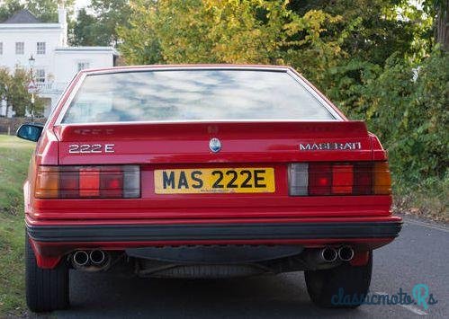1989' Maserati 222E photo #1