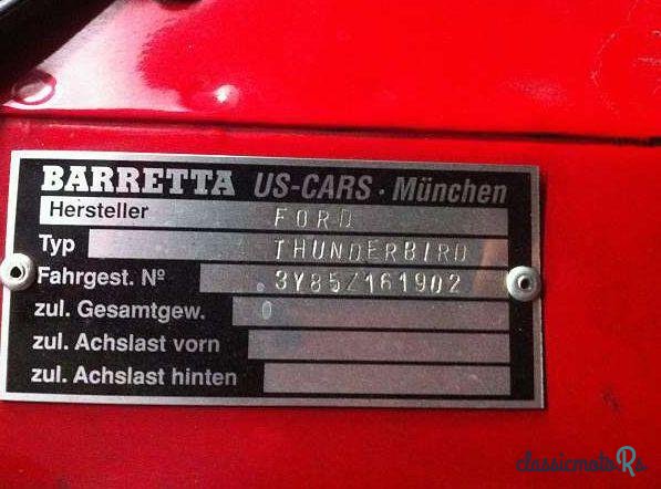 1963' Ford Thunderbird photo #2