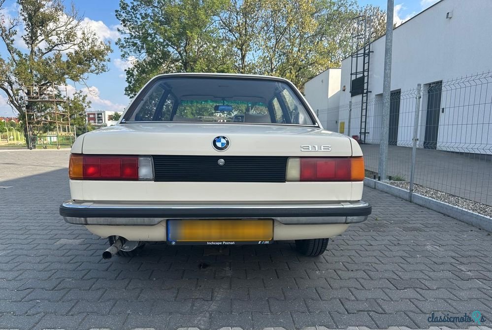 1980' BMW Seria 3 316 photo #4