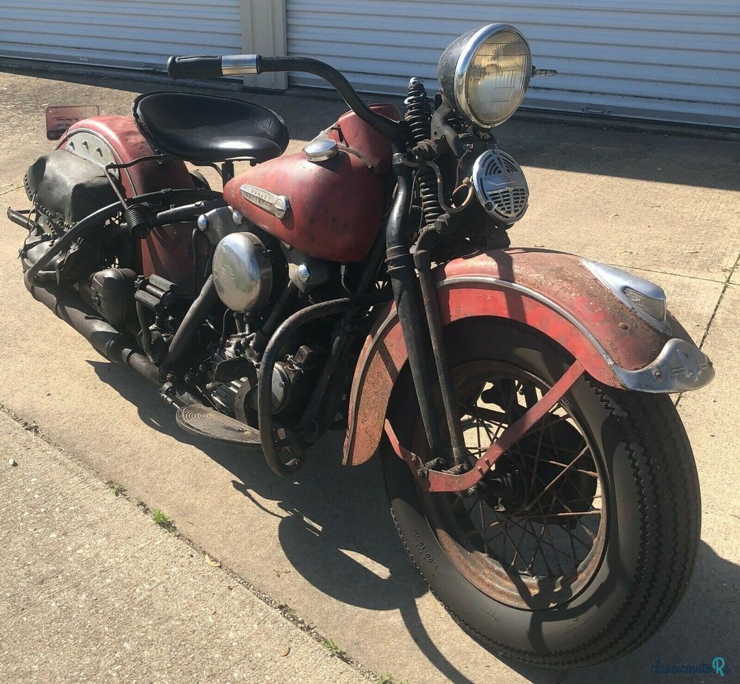 1947' Harley-Davidson knucklehead photo #4