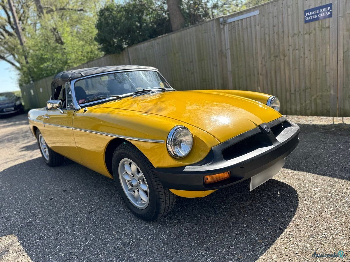1979' MG MGB photo #4