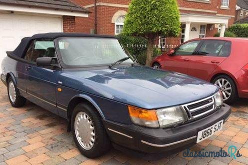 1992' Saab 900 S Convertible photo #4