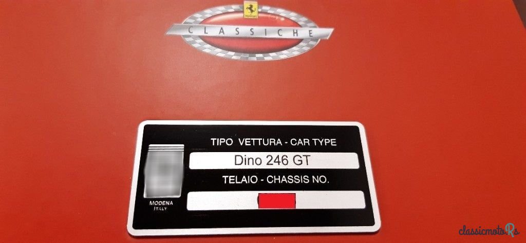 1972' Ferrari Dino 246 photo #3