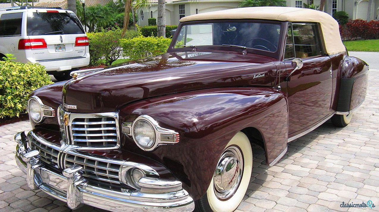 1948' Lincoln Continental photo #4