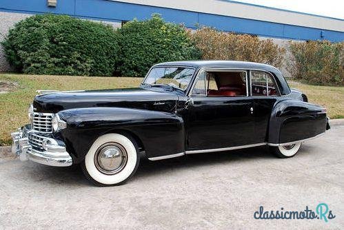 1948' Lincoln Continental photo #1