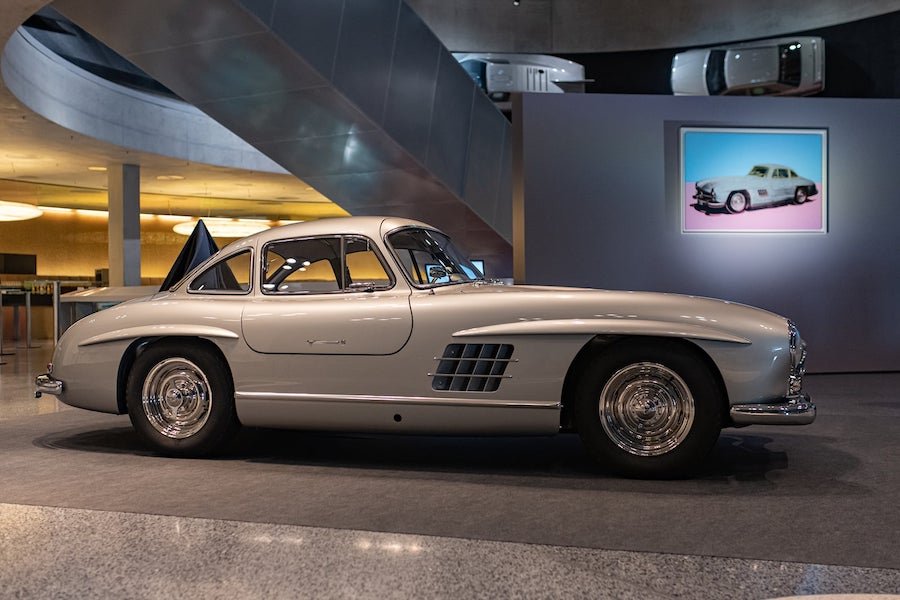 The Andy Warhol Mercedes 300 SL Gullwing Restored By Brabus Is Up For Grabs