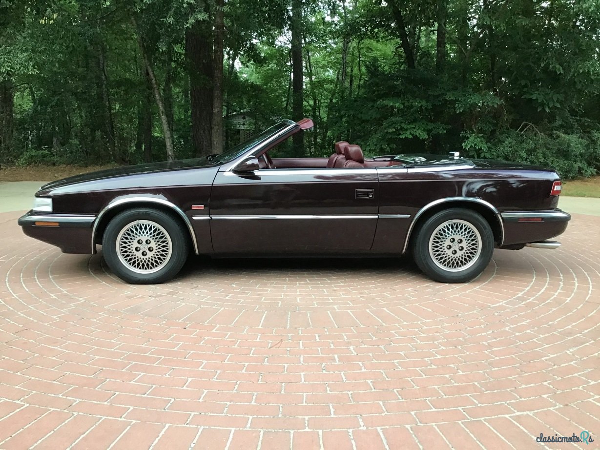 1989' Chrysler TC by Maserati photo #2