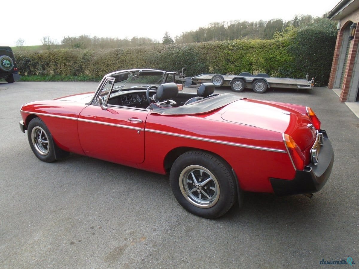 1977' MG MGB photo #4