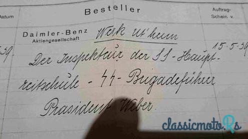 1939' Mercedes-Benz 200 G5 W152 V200 photo #6