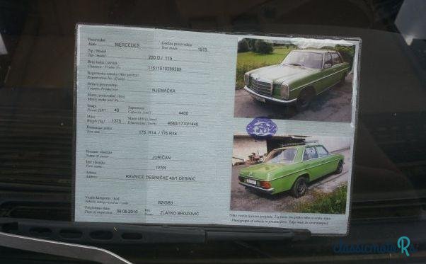 1975' Mercedes-Benz Serija 200 200D photo #4