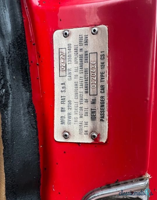 1977' Fiat 124 Spider photo #3