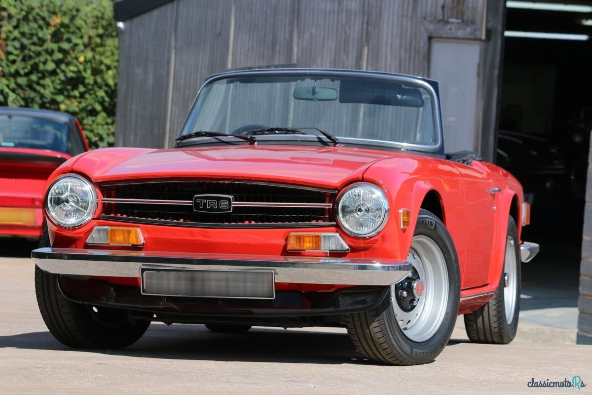 1974' Triumph TR6 photo #6