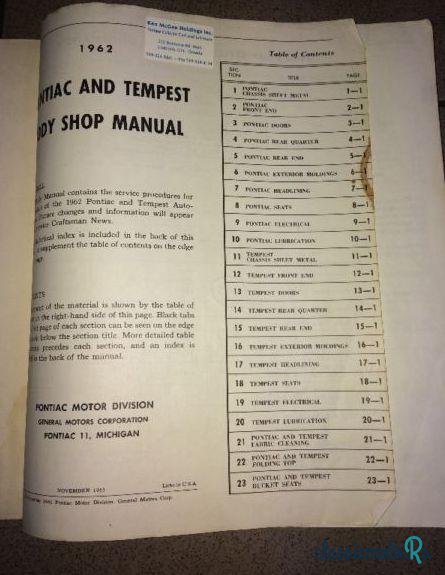 1962' Pontiac Tempest photo #1