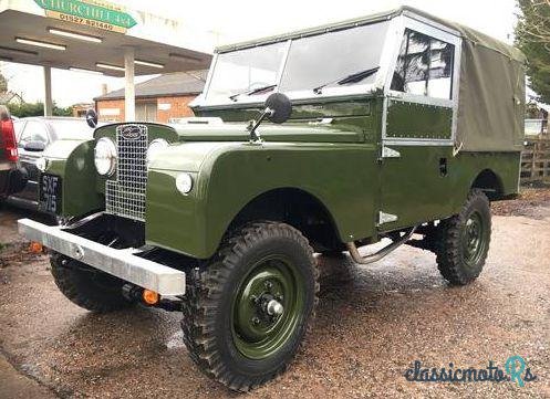 1958' Land Rover Series 1 88" 2.0 Petrol photo #2