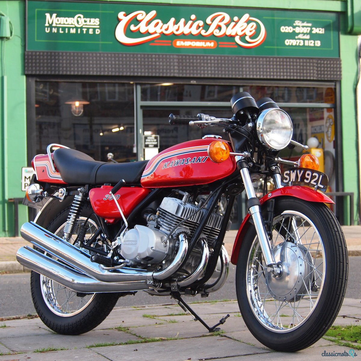 1972' Kawasaki S2 350 photo #1