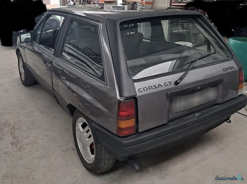 1988' Opel Corsa 1.3 Gt photo #3