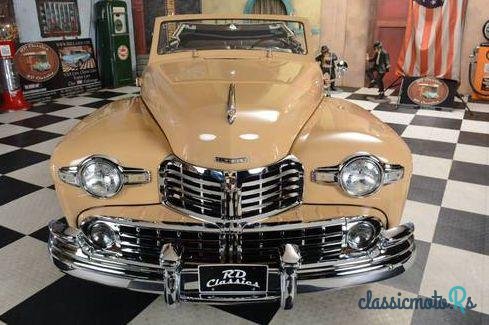 1948' Lincoln Continental Convertible V12 photo #1