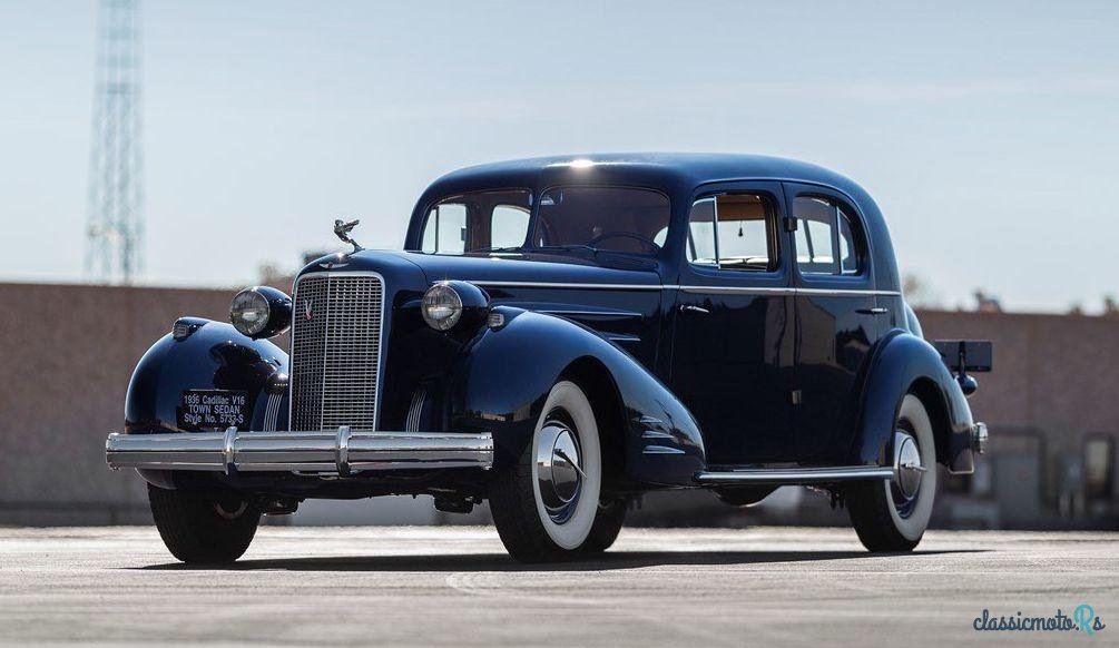 1936' Cadillac Fleetwood V-16 Town Sedan photo #3