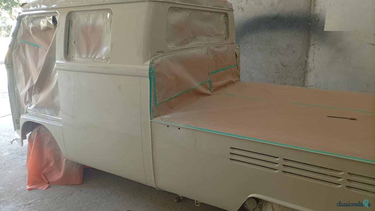 1962' Volkswagen Pickup German made crew cab photo #1