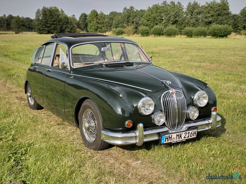 1961' Jaguar Mark II Servolenkhilfe,Faltschiebedach photo #2