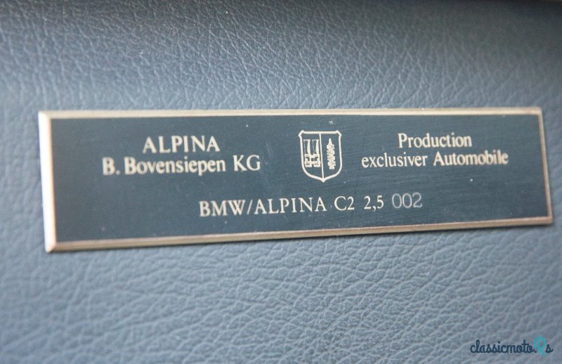 1986' BMW 325i Alpina photo #6