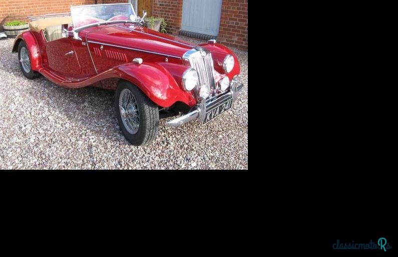 1954' MG T.F. photo #4