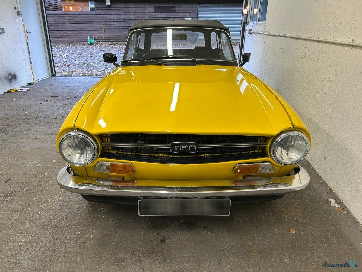 1973' Triumph TR6 photo #2
