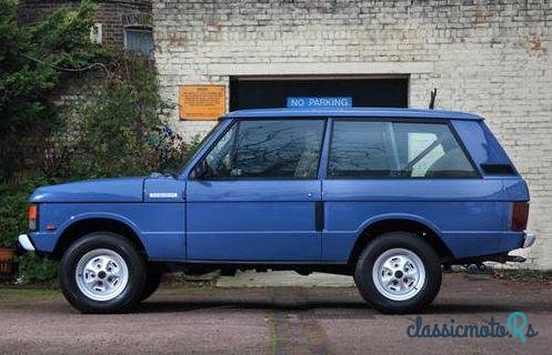 1989' Land Rover Range Rover Classic Td photo #1