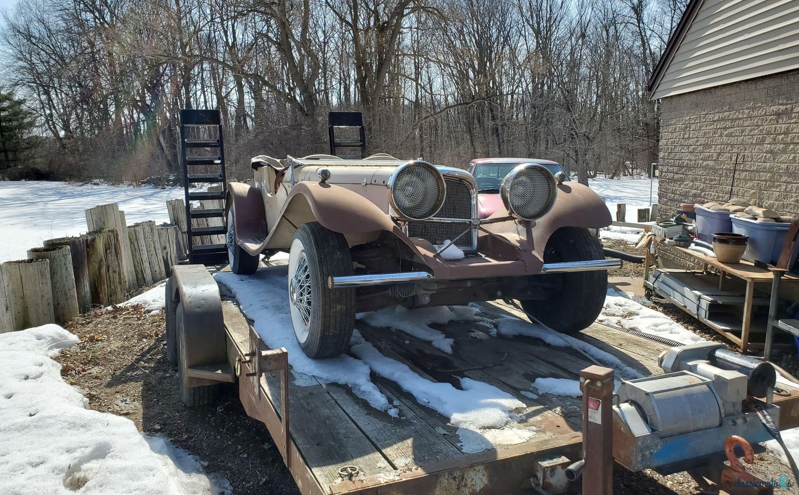 1937' Jaguar SS100 Replica for sale. Wisconsin