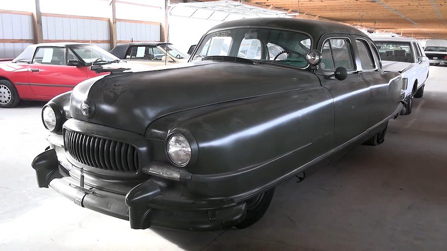 Reporting for Duty: 1951 Nash Ambassador Is a Rolling Bathtub in Army Overalls