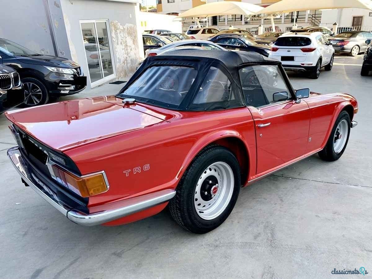 1973' Triumph TR6 photo #4