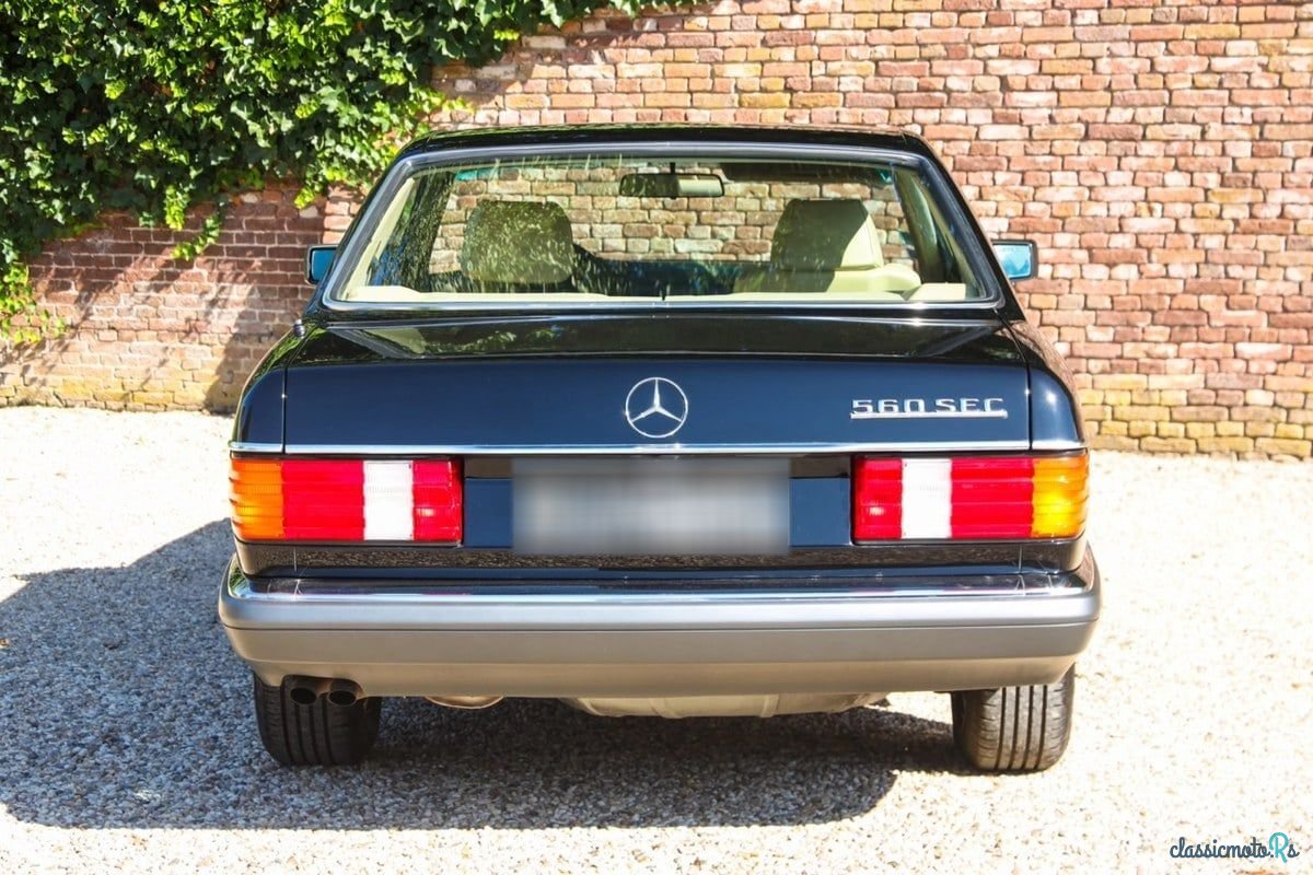 1987' Mercedes-Benz Sec Series photo #6