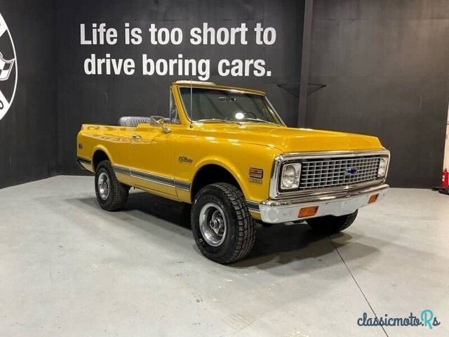 1971' Chevrolet Blazer photo #1