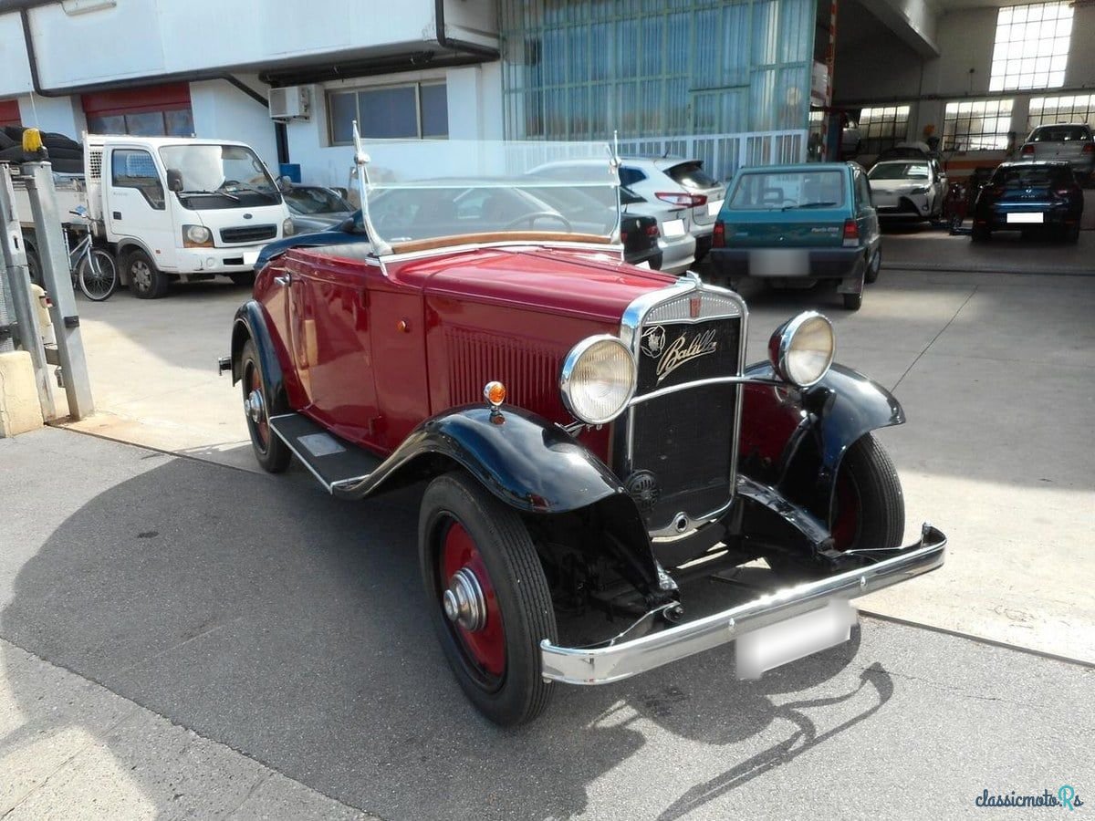 1934' Fiat 508 Balilla photo #1
