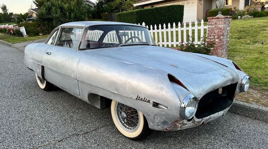 Super Rare 1954 Hudson Italia Pops Up for Sale With Stripped Aluminum Body