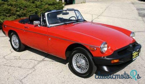 1978' MG Mgb Roadster B Roadster for sale. United States