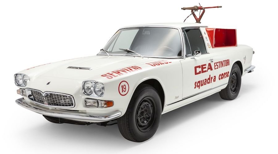 This 1967 Maserati Quattroporte Had a Surprising Career as a Firefighting Pickup Truck