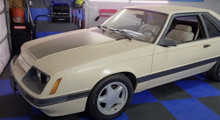 See Ford Mustang Four-Eye Fox Body Return To Life With First Detail In 10 Years