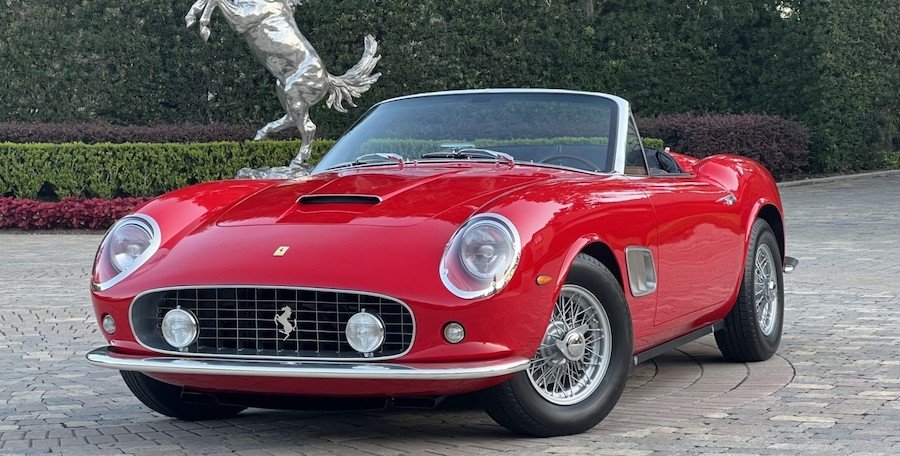 Поддельный кабриолет Ferrari ушел с молотка по цене настоящего суперкара