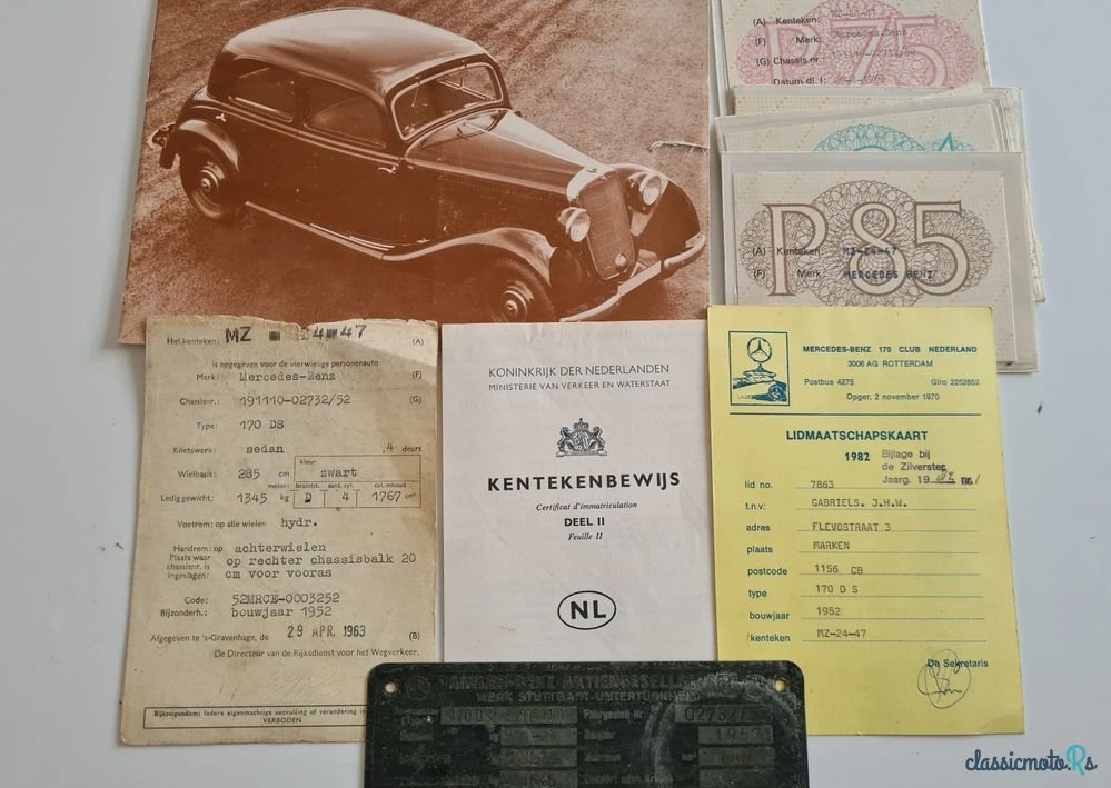 1952' Mercedes-Benz photo #3