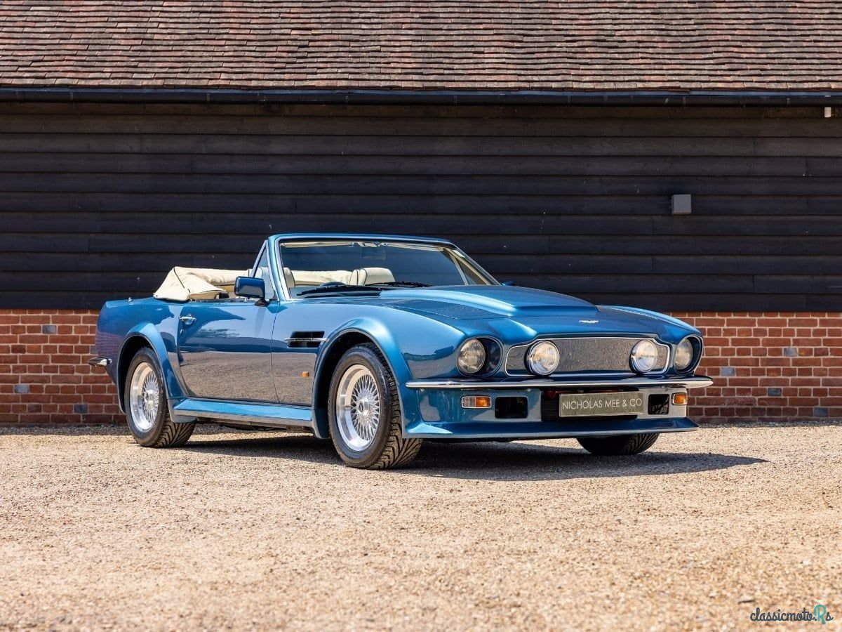 1989' Aston Martin V8 Volante photo #2