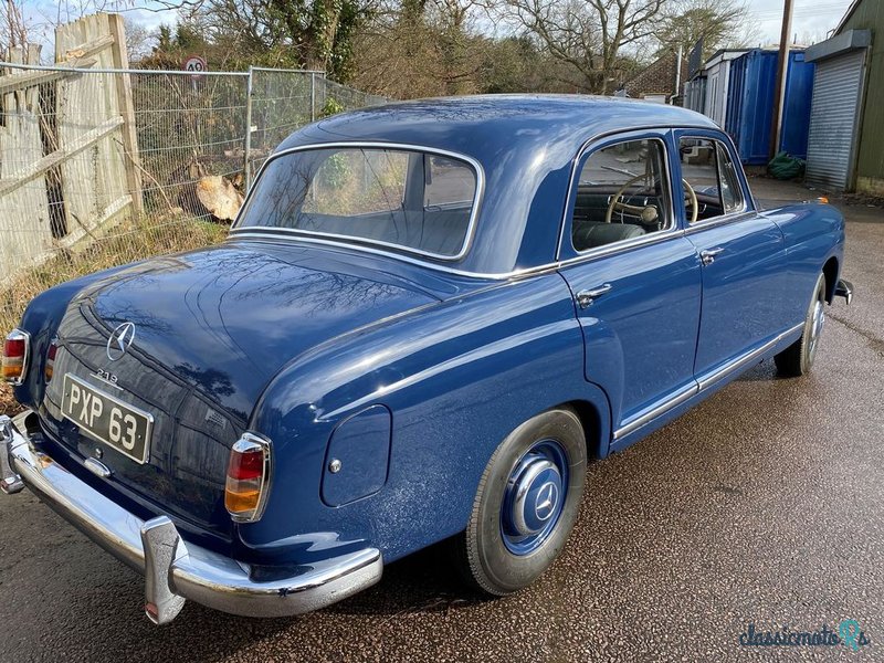 1959' Mercedes-Benz 219 Ponton photo #2