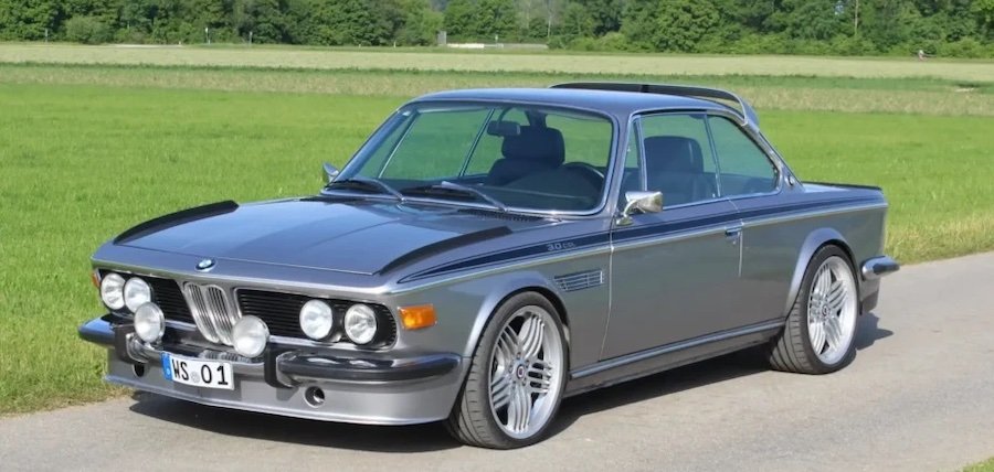 Parece um BMW CSL dos anos 70 mas as aparências iludem