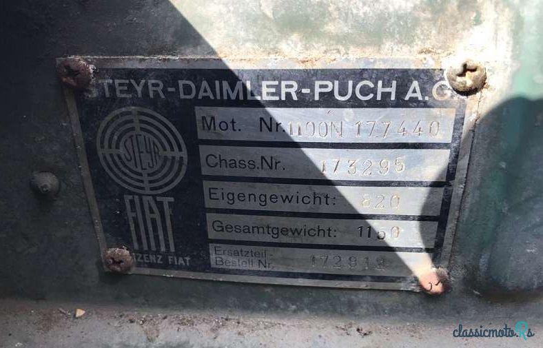 1954' Fiat 1100 N photo #6