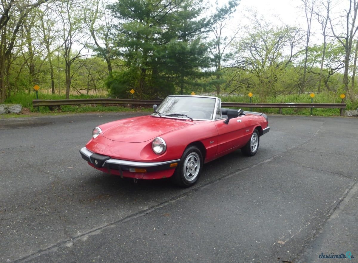 1986' Alfa Romeo 4C Spider photo #2